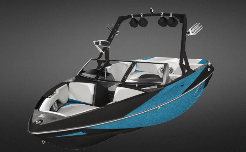 Axis Wakeboardboot am Murtensee